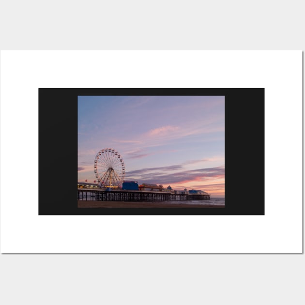 Welcome to Blackpool North West England - Lancashire Wall Art by zglenallen